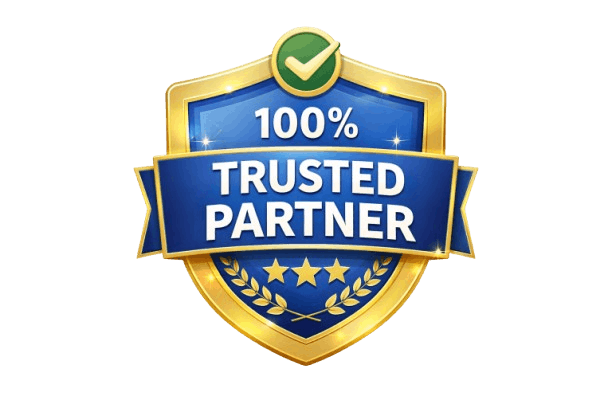 100% Trusted Partner